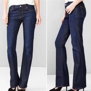 Gap 1969 Dark Wash Curvy Boot Cut Jeans Size 25 NWT